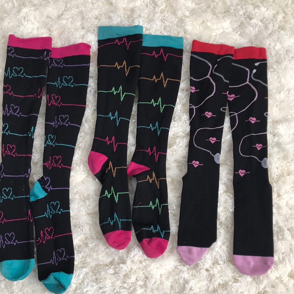 Medical compression socks